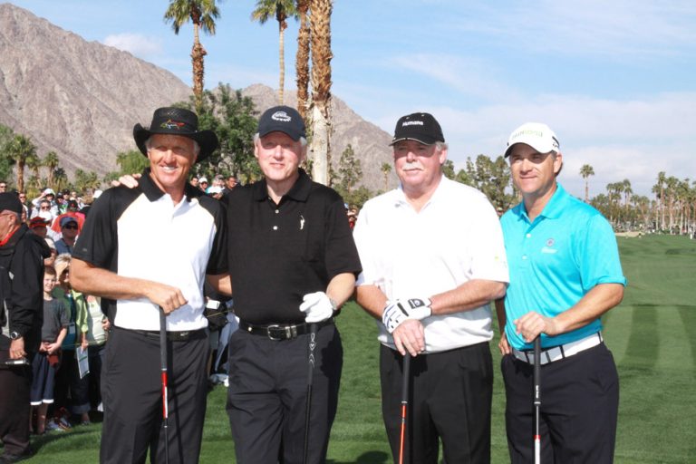 The Humana Challenge Golf Tournament, formerly the HOPE played in La Quinta