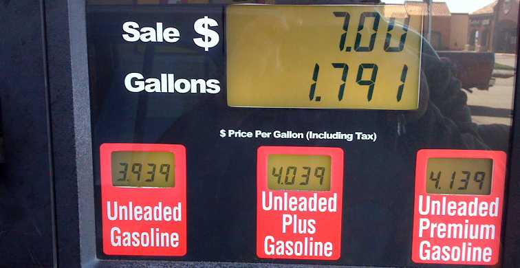 Fear of war drives gas prices up
