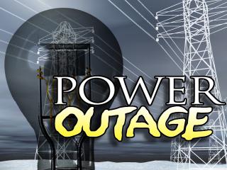 DHS power outage reported