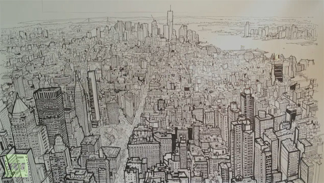 Artist goes viral with New York skyline sketch (VIDEO, PHOTOS)
