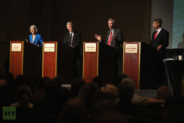 ‘Obama, Romney – same police state’: Third party debate up close (FULL VIDEO)