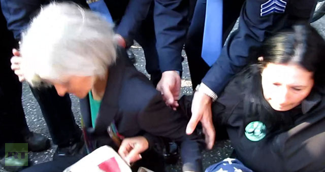 Police arrest US presidential candidate Jill Stein at debate site