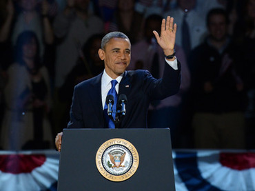Barack Obama re-elected as US president