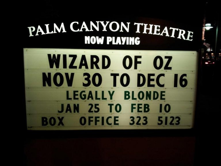 Beloved “Wizard Of Oz” Visits The Palm Canyon Theatre