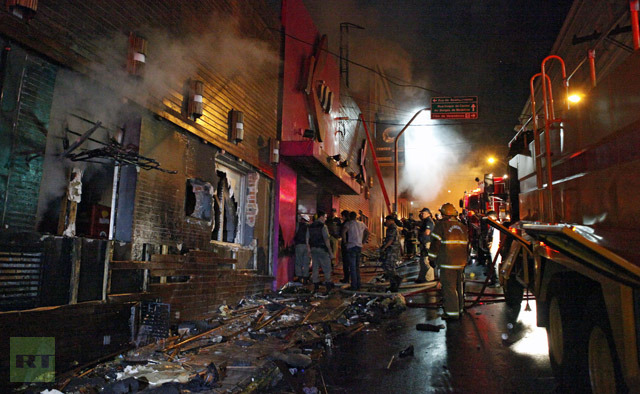 Nightclub fire kills at least 232 in southern Brazil