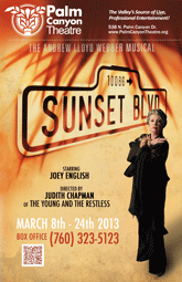 “Sunset Blvd” The Musical On Stage At The Palm Canyon Theatre