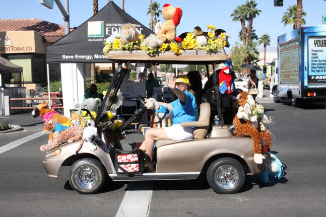 Palm Desert held its 49th annual Golf cart Parade