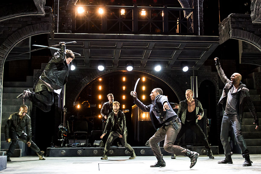 Rock Musical Of “Romeo And Juliet” On Stage At The Old Globe