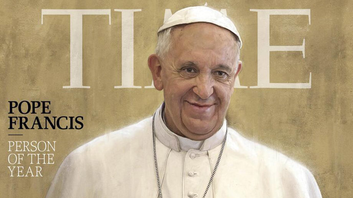 Pope Francis named Time’s ‘Person of the Year 2013’