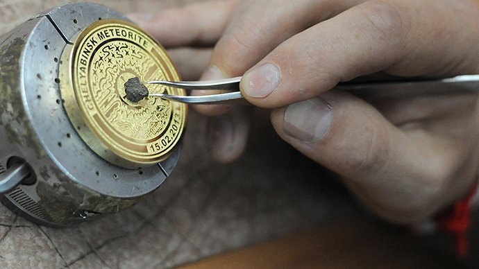 Gifts from space: Sochi winners will receive extra meteorite-studded medals