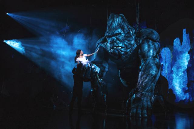“KING KONG” NOW A MUSICAL ON BROADWAY IS A “HUGE” SPECTACULAR PRODUCTION