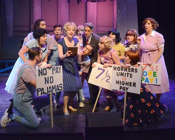 PALM CANYON THEATRE STAGES A REVIVAL OF THE ’50’S MUSICAL “THE       PAJAMA GAME”