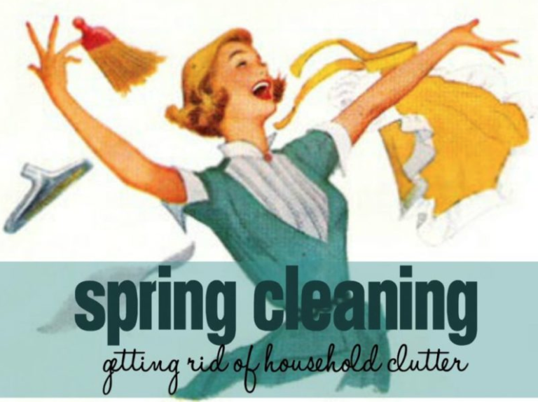 A Spring Cleaning To-Do List